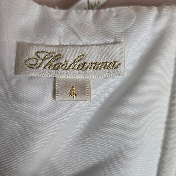 Shoshanna Womens Y2K Strapless Maxi Dress 4 Mermaidcore Watercolor Empire Waist - Picture 7 of 11